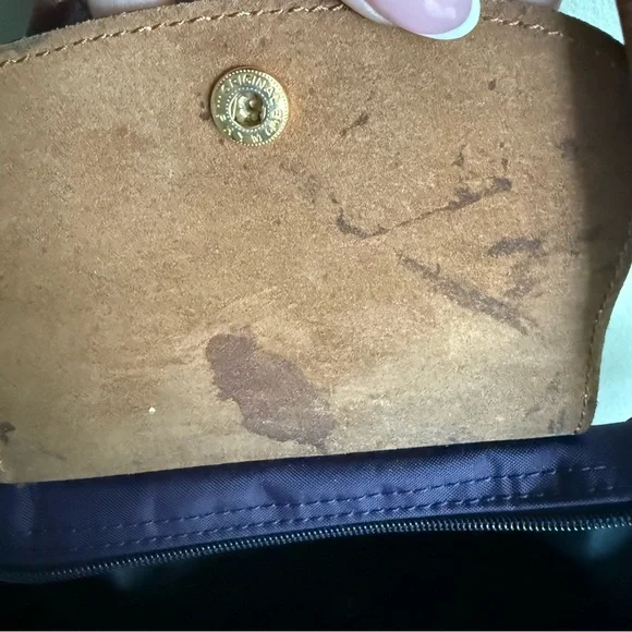 LONGCHAMP Le Pliage Original Large Nylon Tote Bag - Purple/Plum - Picture 5 of 11